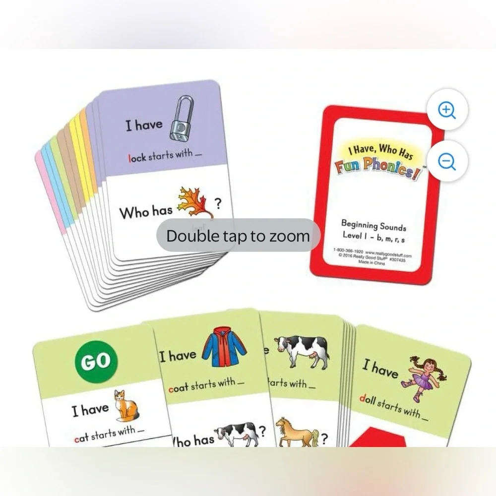Really Good Stuff I Have... Who Has...? Small Group Beginning Sounds (NIB)